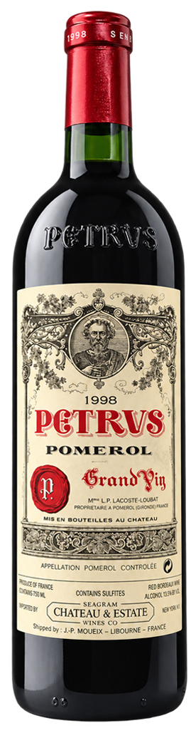 Pétrus 1998, Pomerol — бутылка красного вина