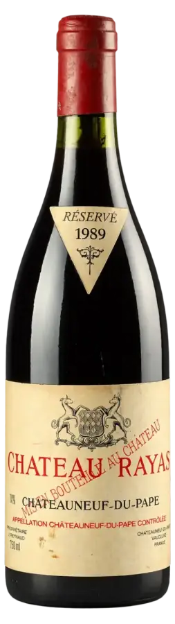 Château Rayas Châteauneuf-du-Pape Réservé 1989