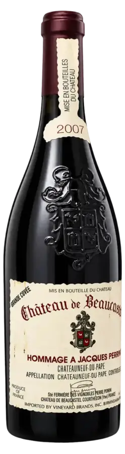 Château de Beaucastel Hommage à Jacques Perrin 2007