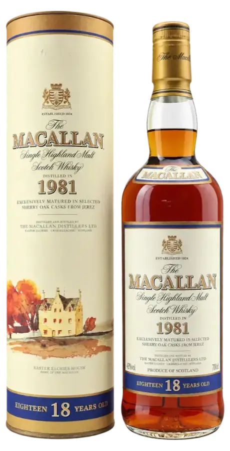 The Macallan Sherry Wood 18 лет — 1981