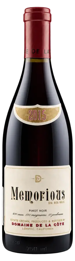 Domaine de la Côte Memorious Pinot Noir 2015