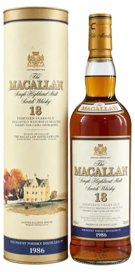 The Macallan Sherry Oak 18 лет — 1986