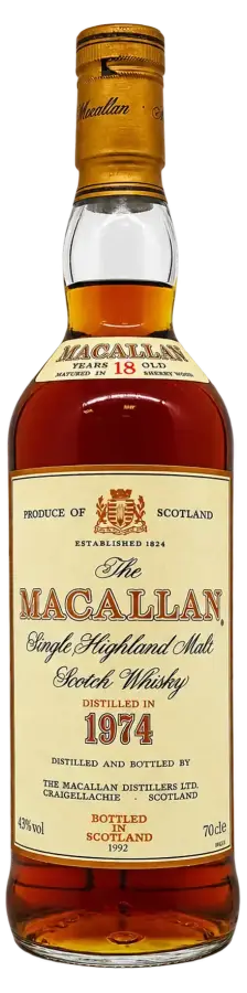 The Macallan Sherry Wood 18 лет — 1974