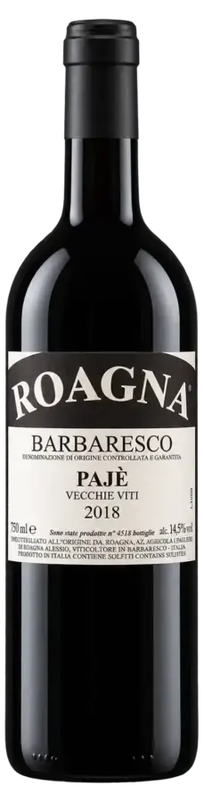 Barbaresco Pajé Vecchie Viti 2018