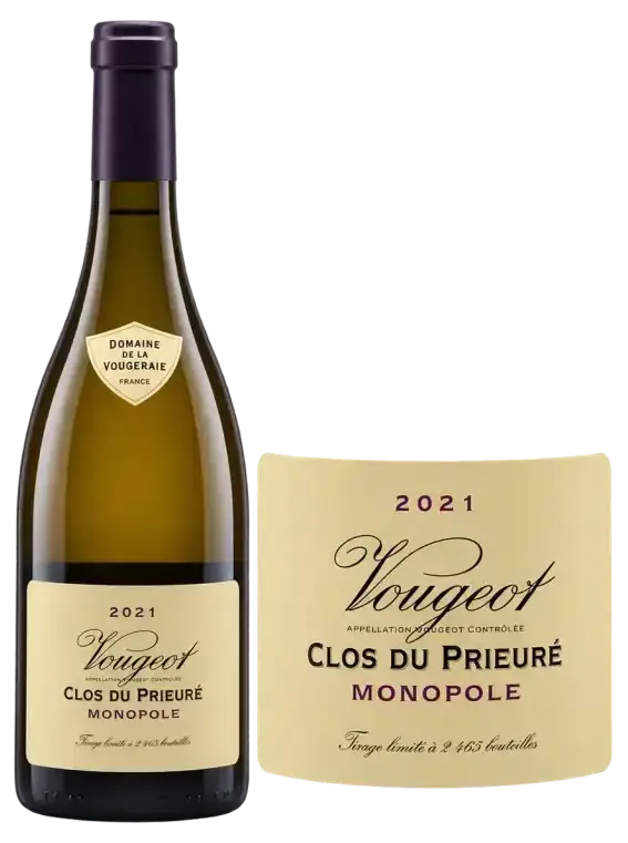 Vougeot Clos du Prieuré Monopole 2021