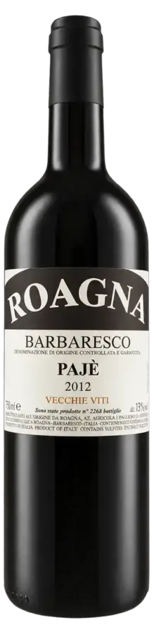 Barbaresco Crichët Pajé 2012