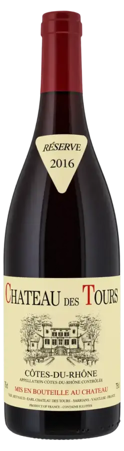 Château des Tours Côtes-du-Rhône Réserve 2016