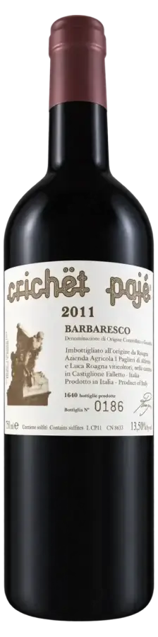 Barbaresco Crichët Pajé 2011