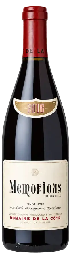 Domaine de la Côte Memorious Pinot Noir 2016