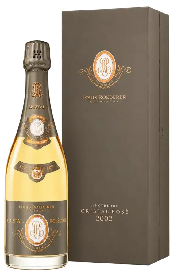 Cristal Rosé Vinothèque 2002