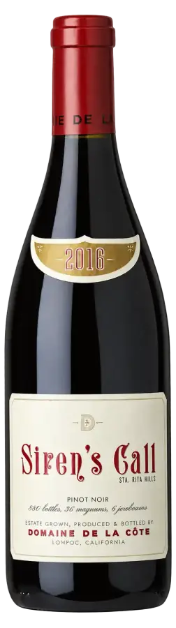 Domaine de la Côte Siren’s Call Pinot Noir 2016