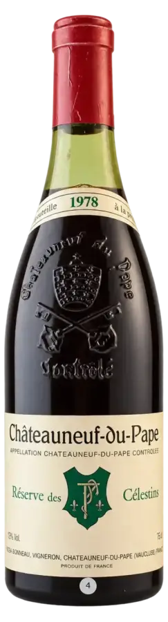 Châteauneuf-du-Pape Réserve des Célestins 1978