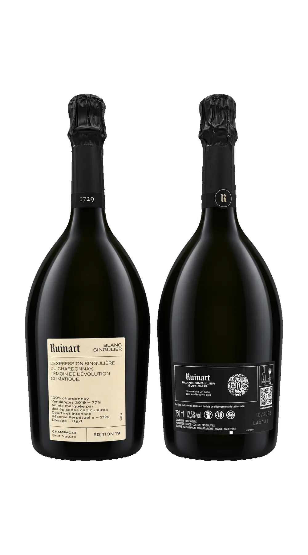 Blanc Singulier 12,5%(Deg.10/2023) — фото 1